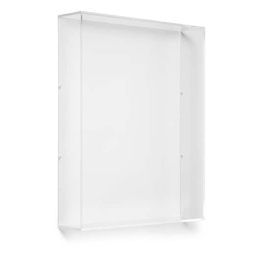 Wexel Art UV Grade Acrylic Backless Shadowbox Lid 3" Depth